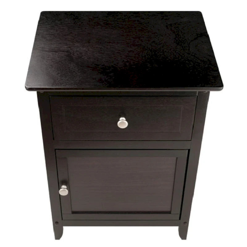 Table d'appoint en bois avec tiroir